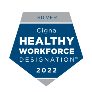 2022 Cigna Healthy Workforce Designation Silver