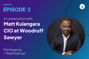 Keeping IT Real podcast featuring Matt Kulangara