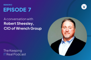 vCom podcast Keeping IT Real Robert Sheesley